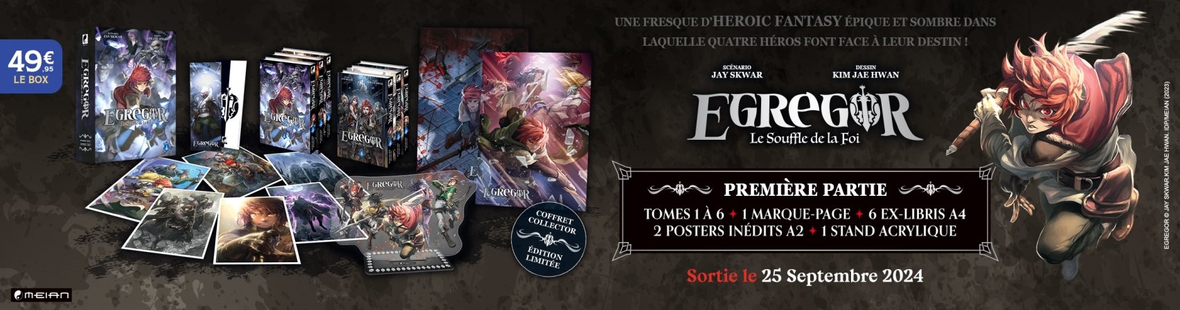 Nouveaut : Egregor Coffret Partie 1 collector