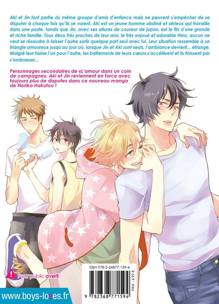 IMAGE 3 : Can't i hate you - Livre (Manga) - Yaoi