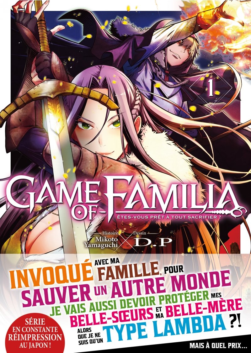 IMAGE 5 : Game of Familia - Tome 01 - Livre (Manga)