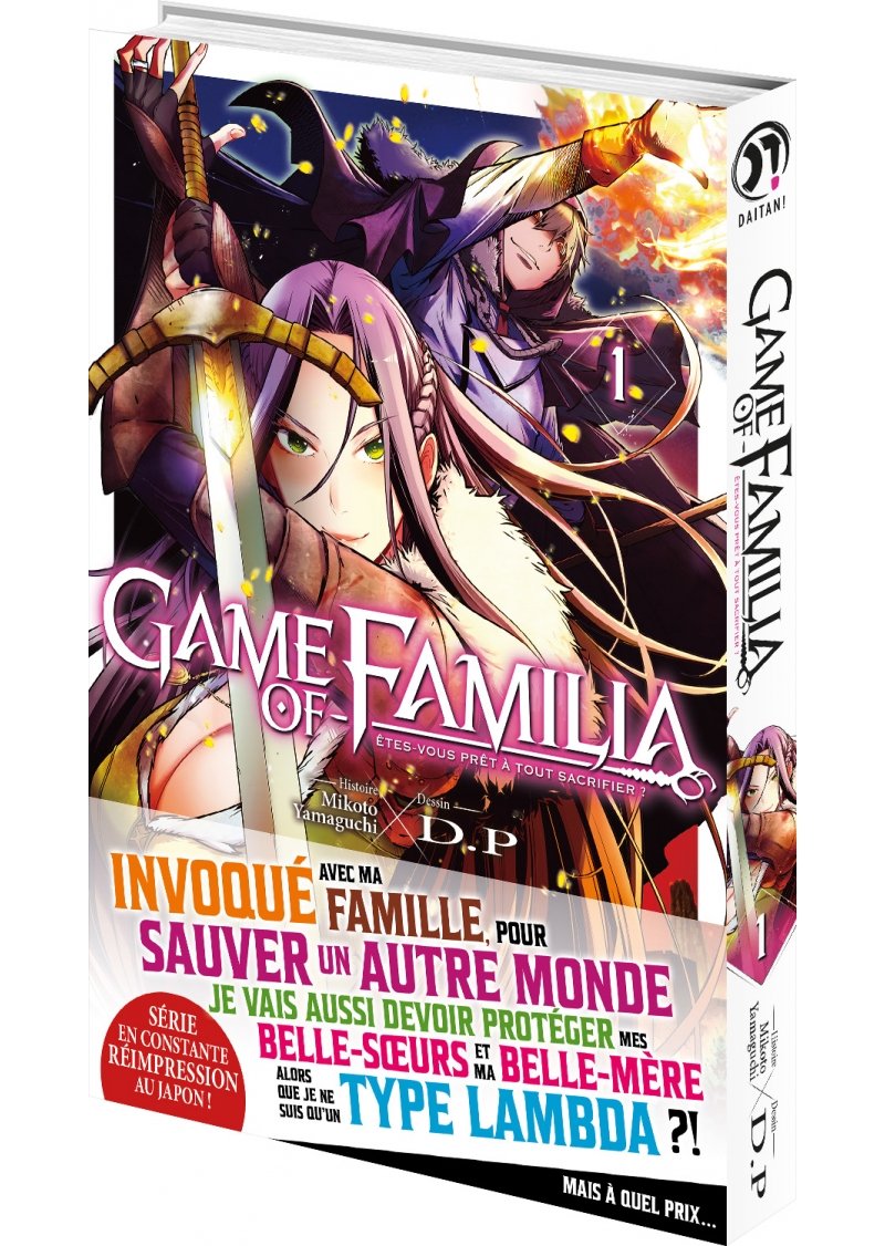 IMAGE 6 : Game of Familia - Tome 01 - Livre (Manga)