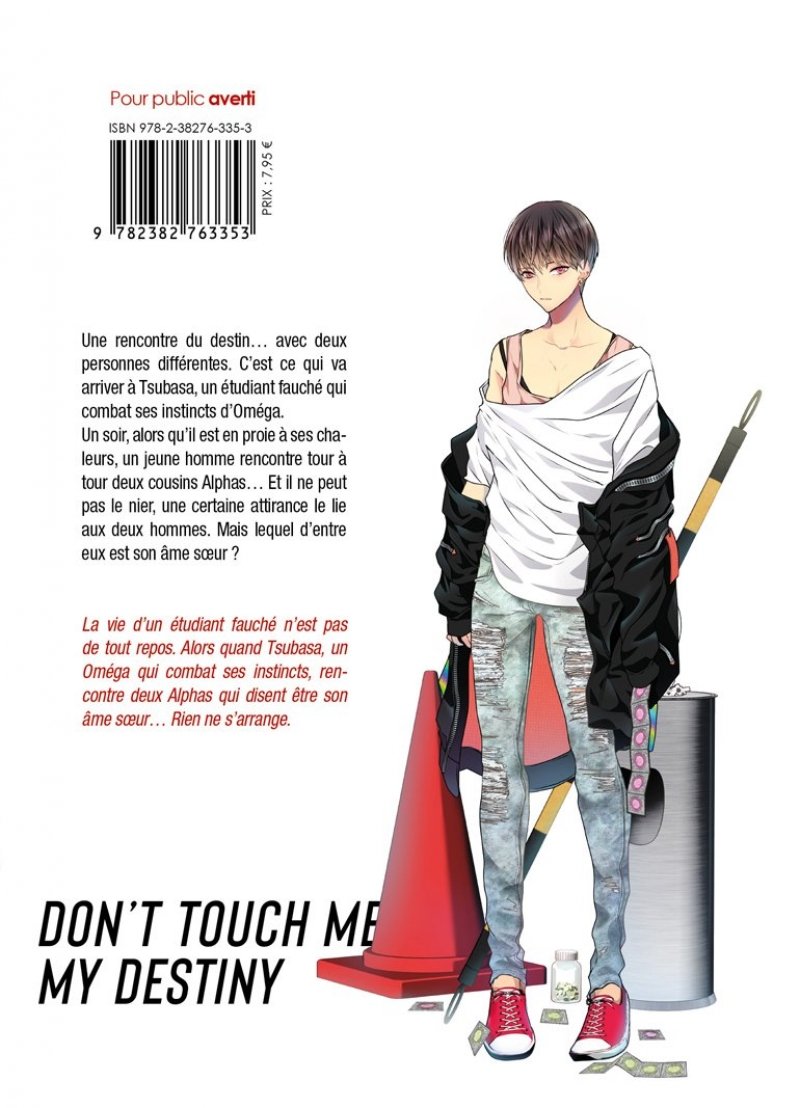 IMAGE 2 : Don't touch me, my destiny - Tome 01 - Livre (Manga) - Yaoi - Hana Book