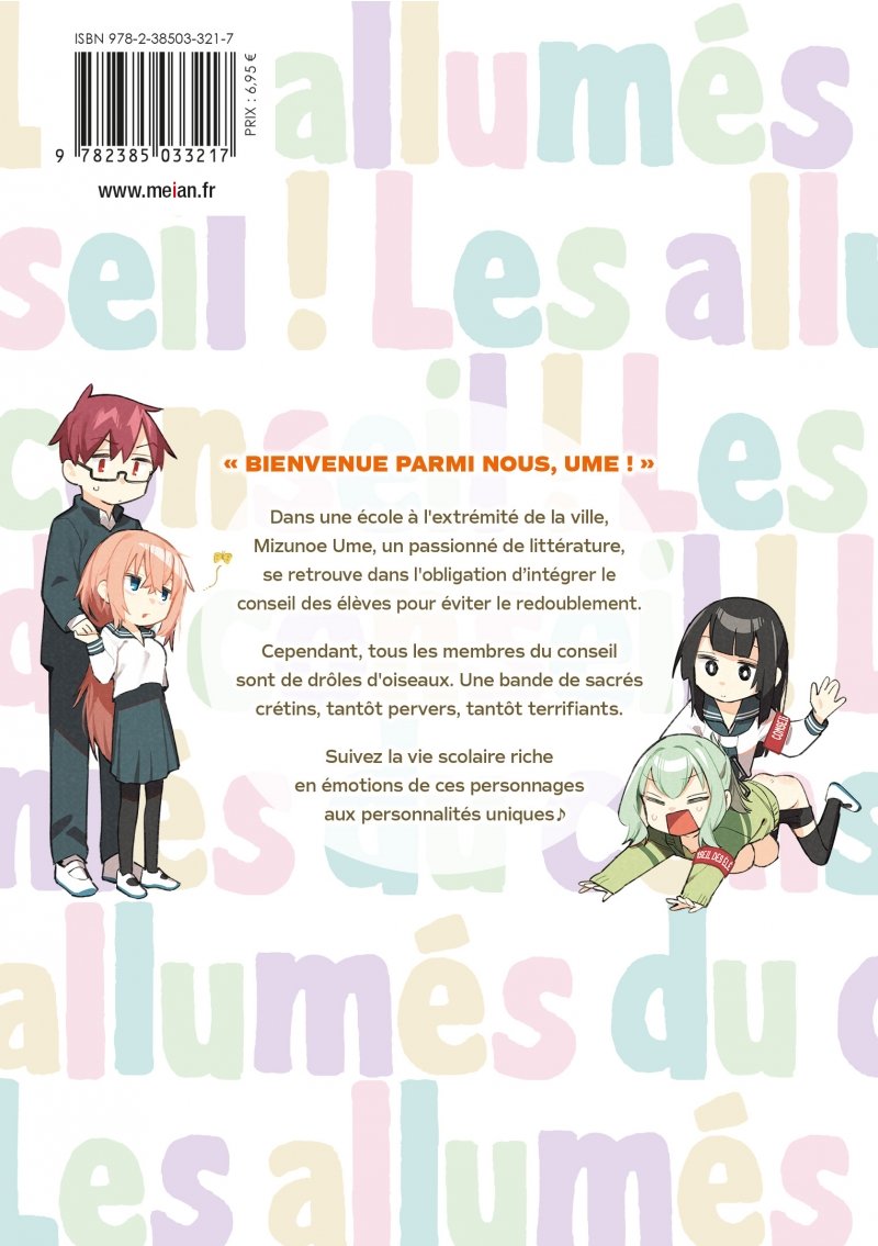 IMAGE 2 : Les allums du conseil ! - Tome 01 - Livre (Manga)