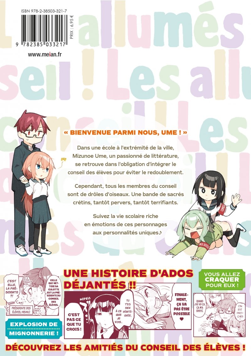 IMAGE 5 : Les allums du conseil ! - Tome 01 - Livre (Manga)