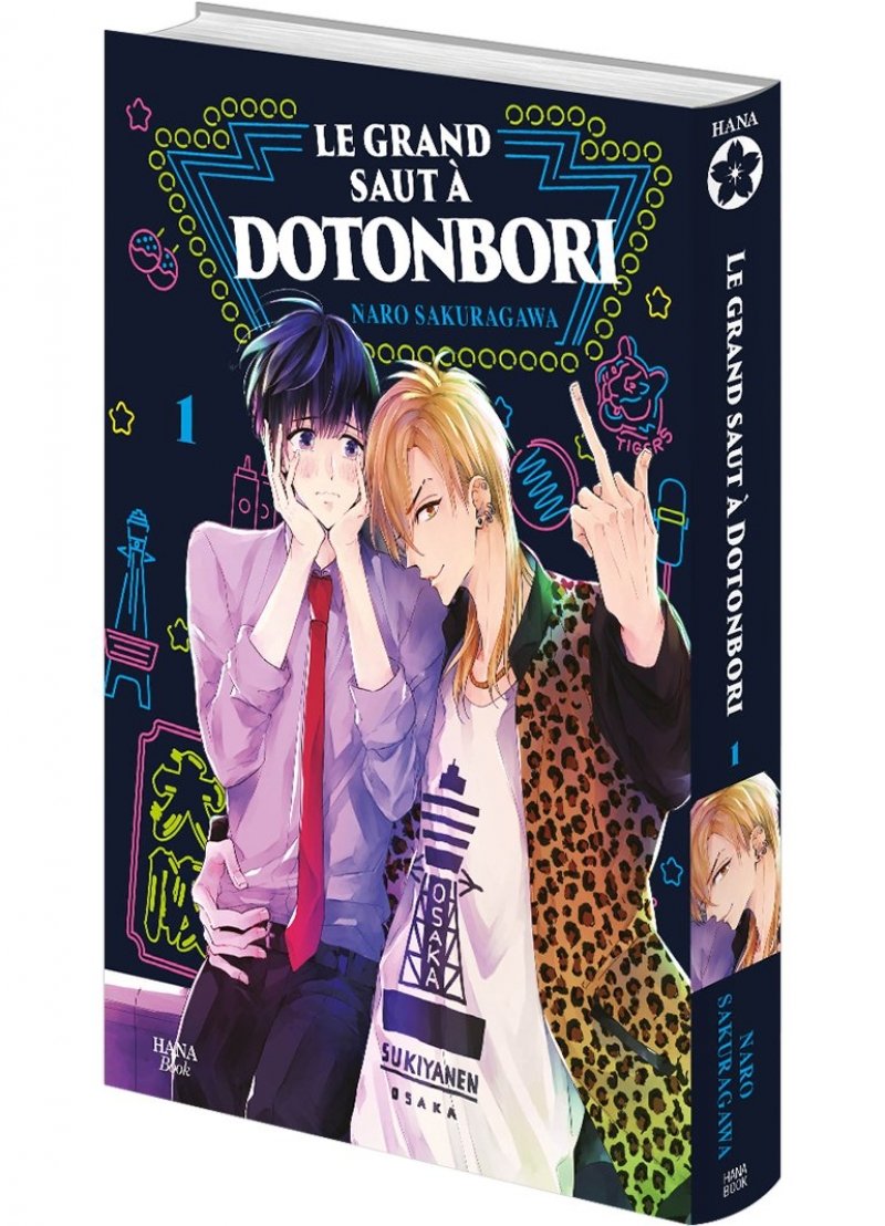 IMAGE 3 : Le grand saut  Dotonbori - Tome 01 - Livre (Manga) - Yaoi - Hana Book