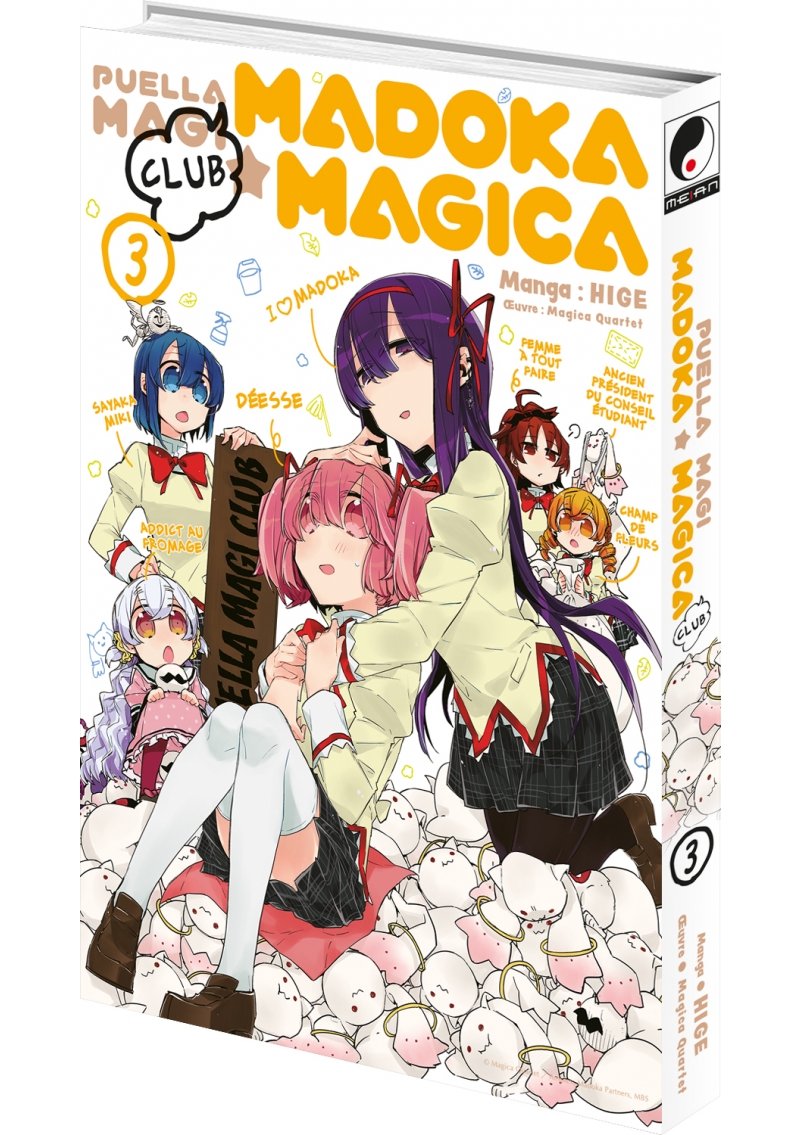 IMAGE 3 : Puella Magi Madoka Magica : Club - Tome 03 - Livre (Manga)