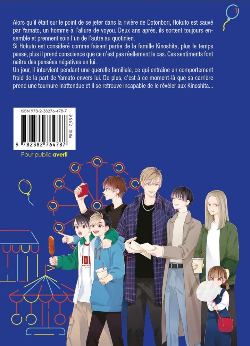 IMAGE 2 : Le grand saut  Dotonbori - Tome 02 - Livre (Manga) - Yaoi - Hana Book