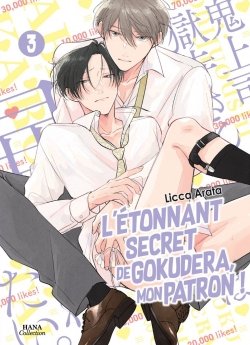 image : L'tonnant secret de Gokudera, mon patron - Tome 03 - Livre (Manga) - Yaoi - Hana Collection