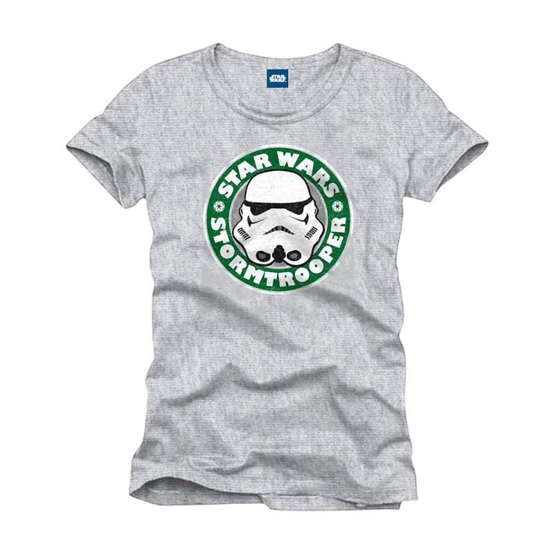 Visuel 1 : Tee Shirt - Stromtrooper Coffee - Homme - Star Wars