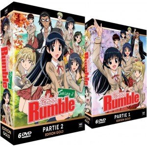 School Rumble - Pack 2 Coffrets (12 DVD) - Edition Gold - 52 pisodes