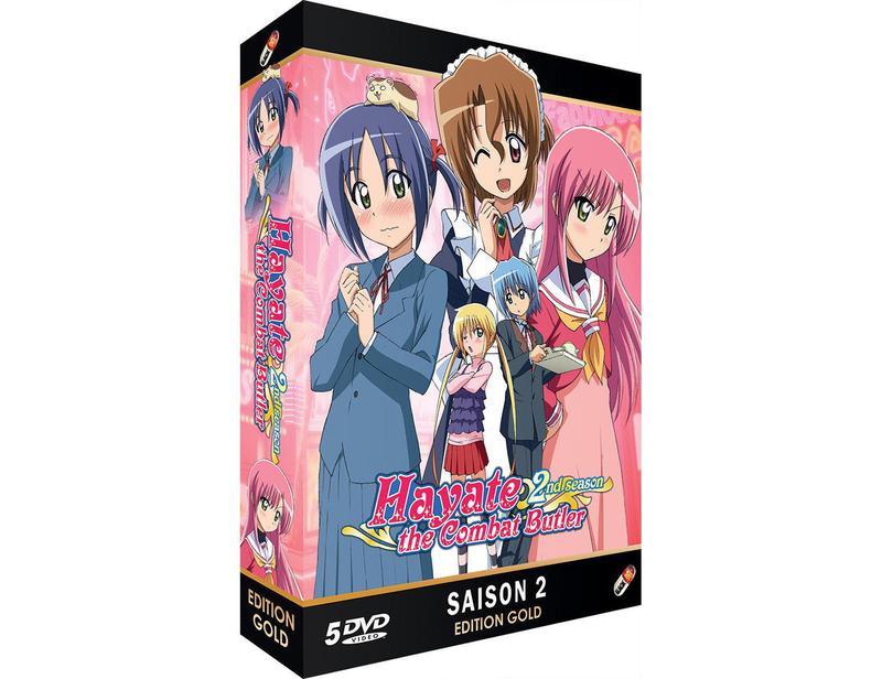 IMAGE 2 : Hayate the combat Butler - Saison 2 - Coffret DVD + Livret - Edition Gold