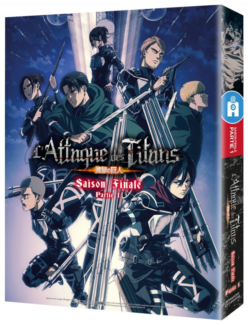 IMAGE 2 : L'Attaque des Titans - Saison 4 (Finale) - Partie 1 - Edition Collector - Coffret DVD