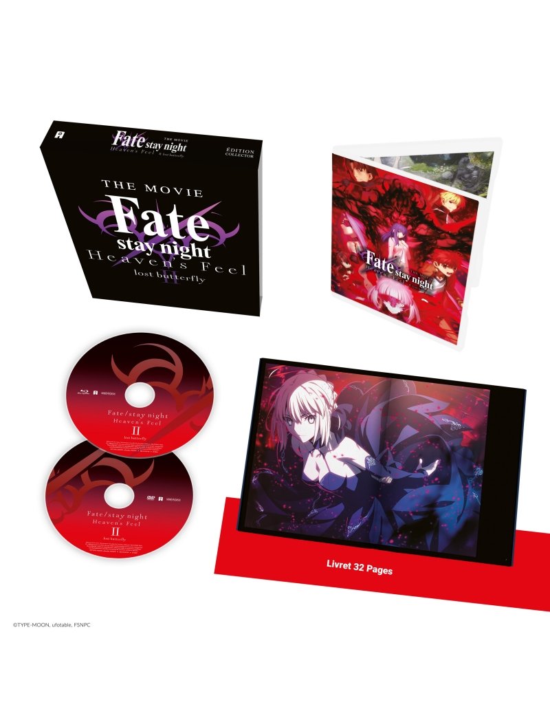 IMAGE 3 : Fate/stay night : Heaven's Feel - Film 2 : lost butterfly - Collector - Coffret Combo Blu-ray + DVD