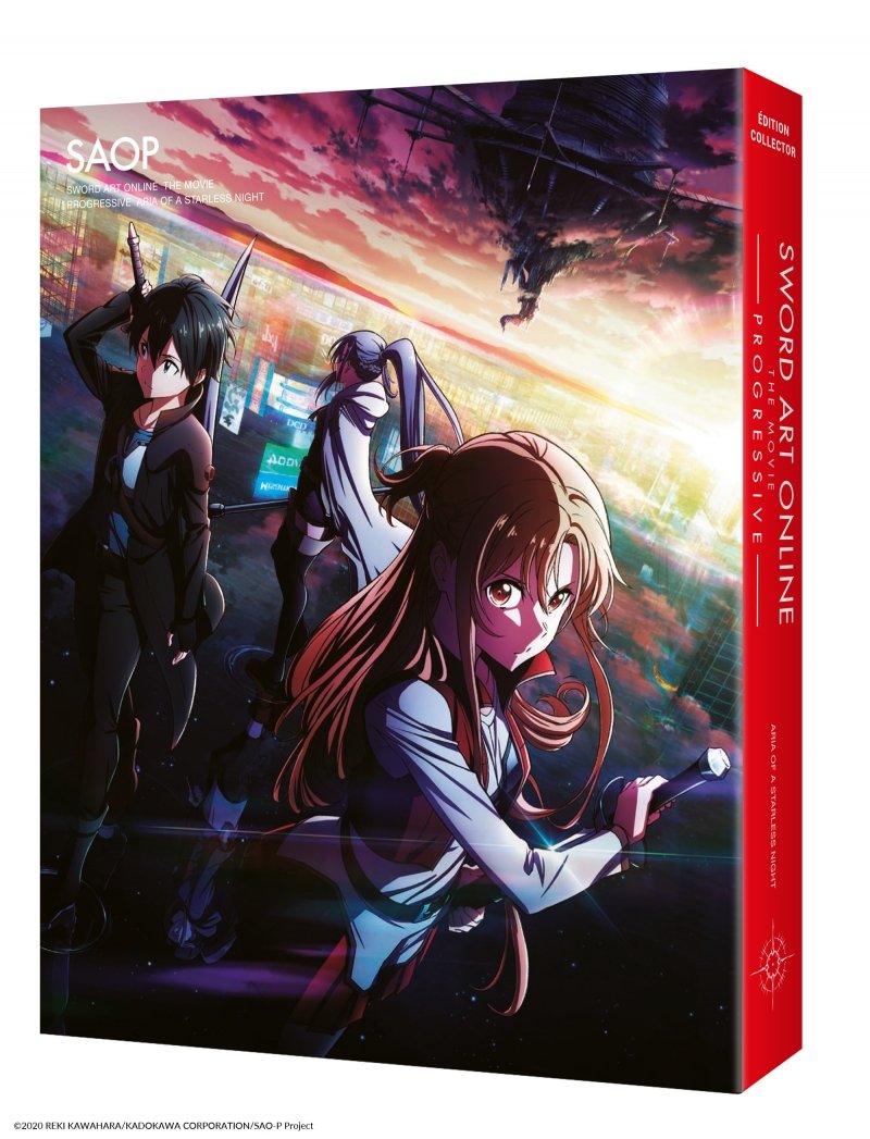 IMAGE 2 : Sword Art Online The Movie - Progressive - Aria of a Starless Night - Edition Collector - Coffret Combo DVD + Blu-ray