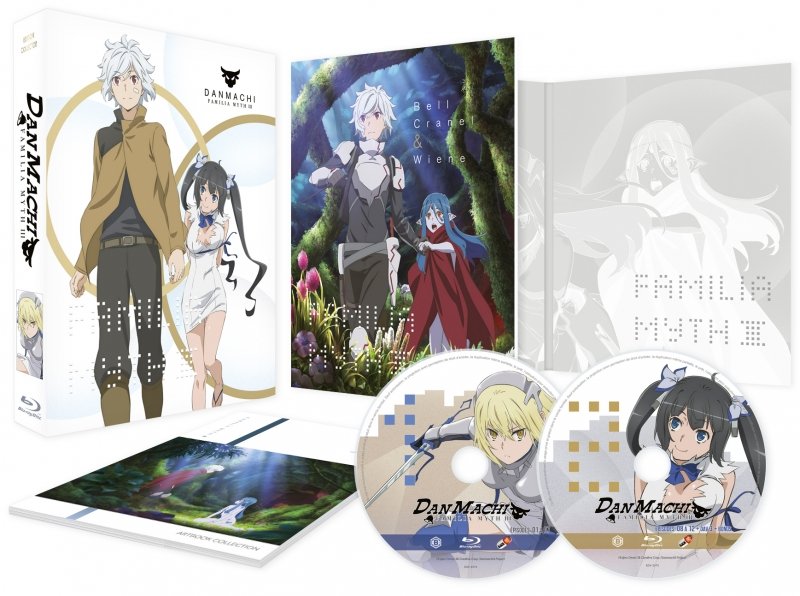 DanMachi : Familia Myth - Saison 3 - Edition Collector - Coffret Blu-ray