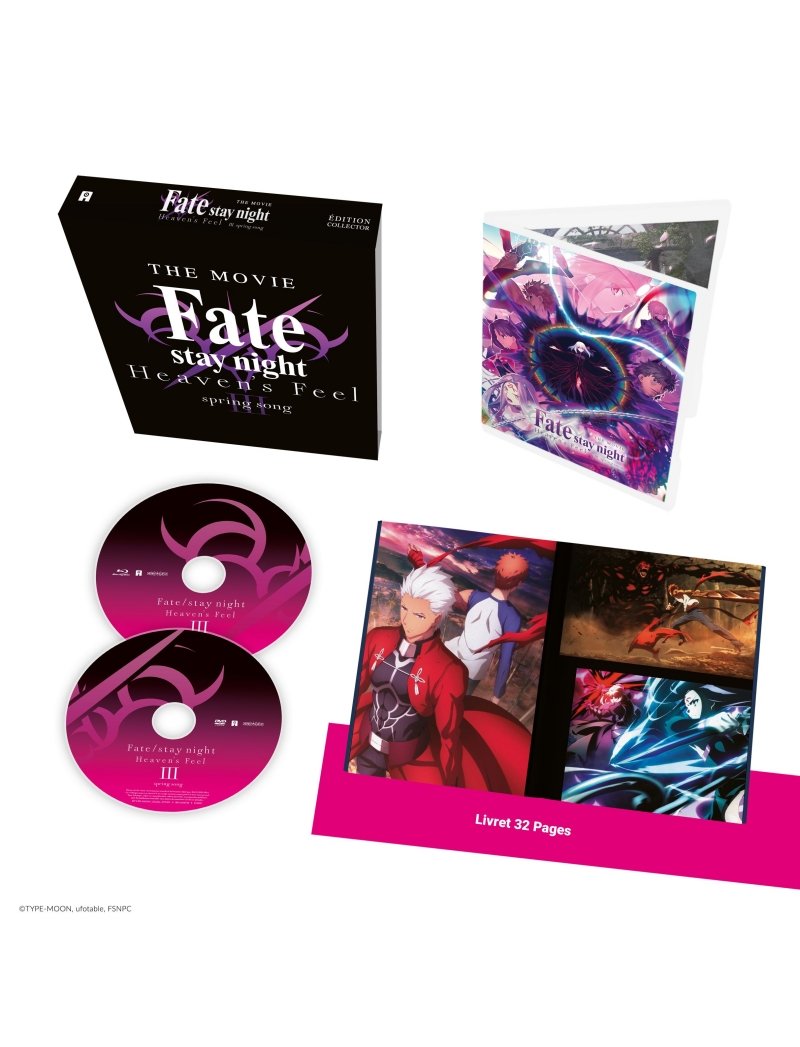 IMAGE 3 : Fate/stay night : Heaven's Feel - Film 3 : Spring song - Edition Collector - Combo Blu-ray + DVD