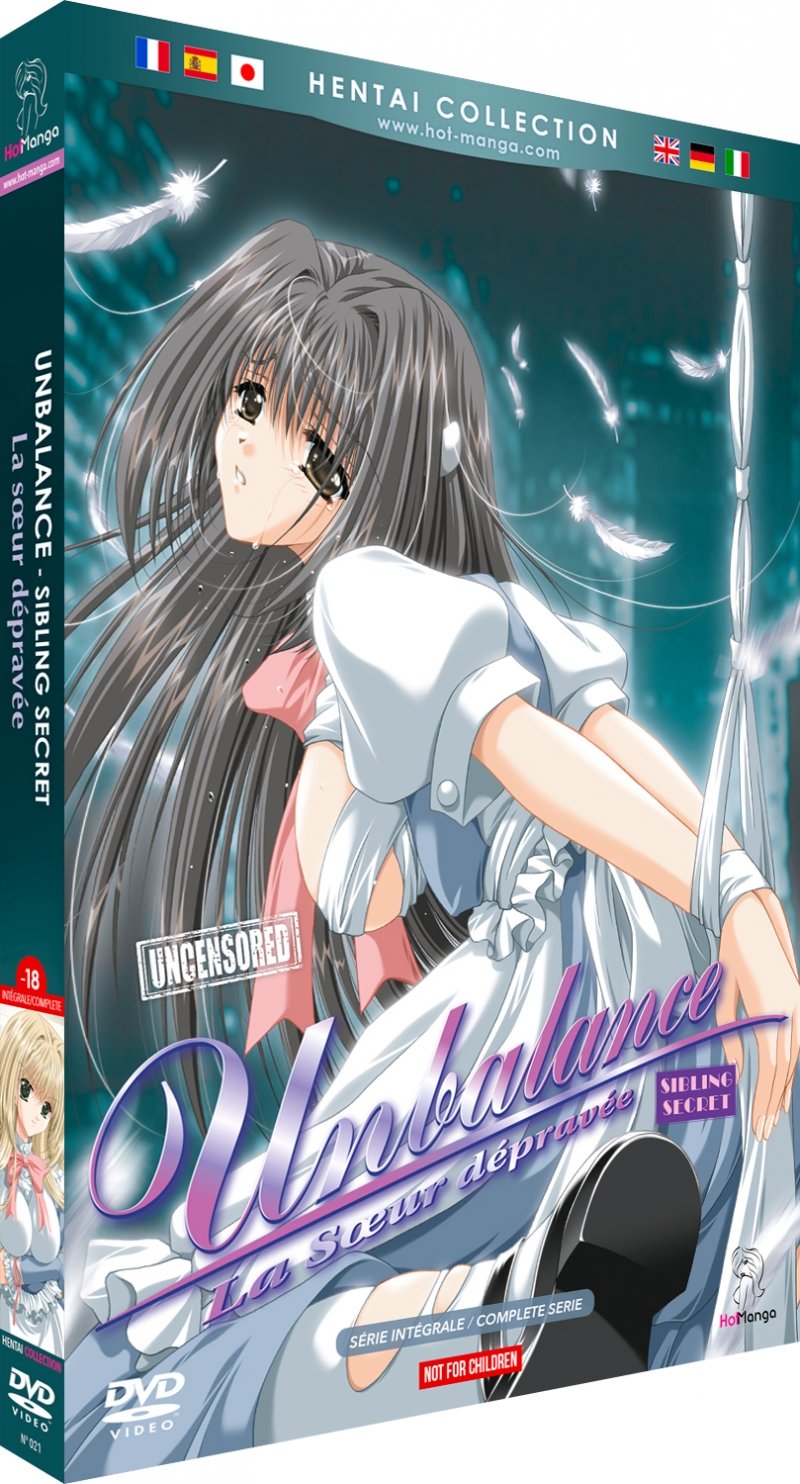 Unbalance - Sibling Secret (La soeur dprave) - Intgrale (Hentai) - DVD