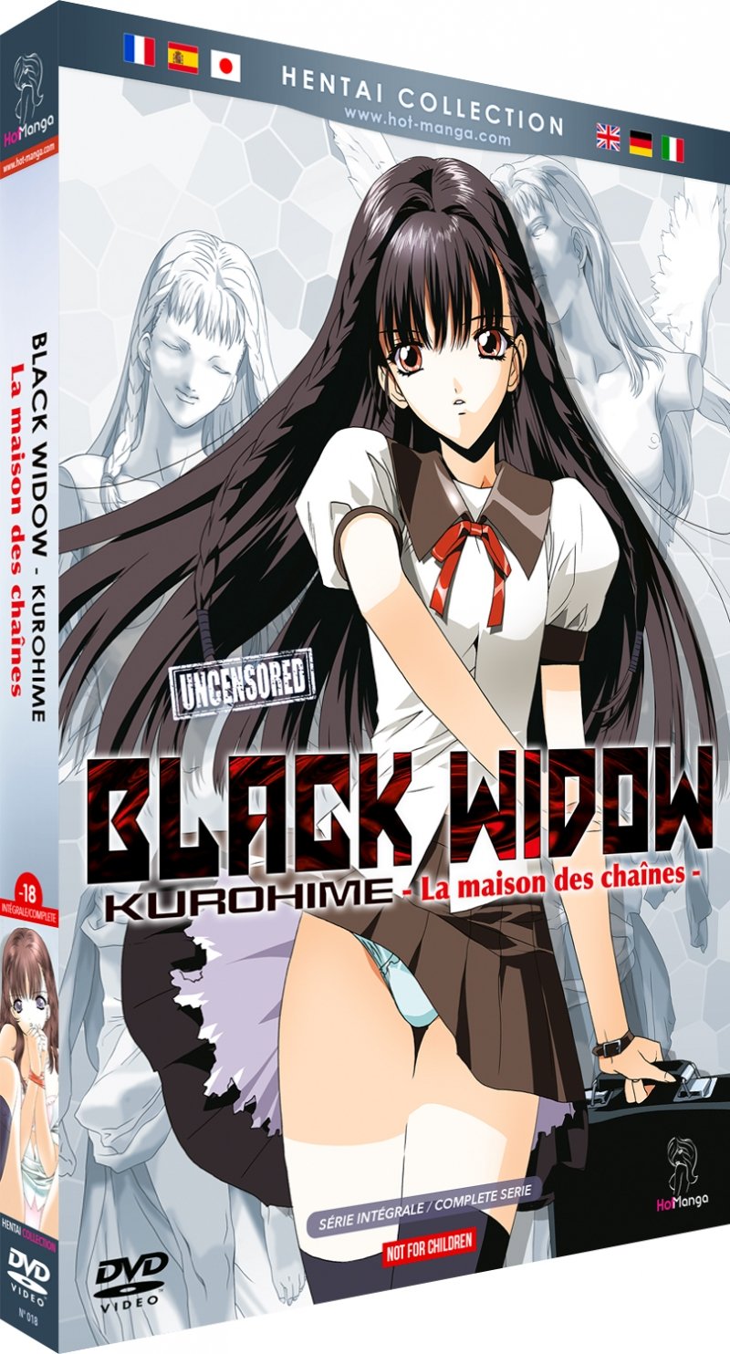 Black Widow - Kurohime (La Veuve Noire) - Intgrale (Hentai) - DVD