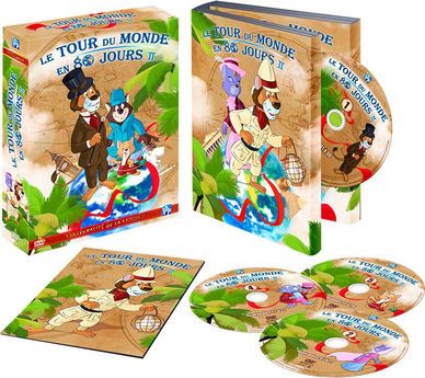 Le Tour du monde en 80 jours - Intgrale (Saison 2 : Voyage au centre de la terre) - Coffret DVD - Collector